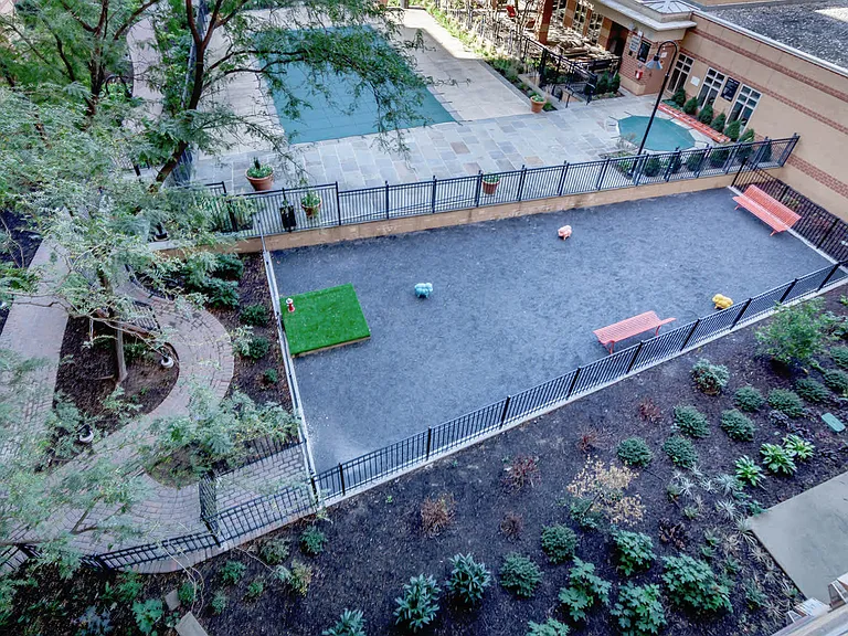 Courtyard and Dog Park
