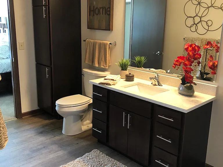 Large bathrooms
