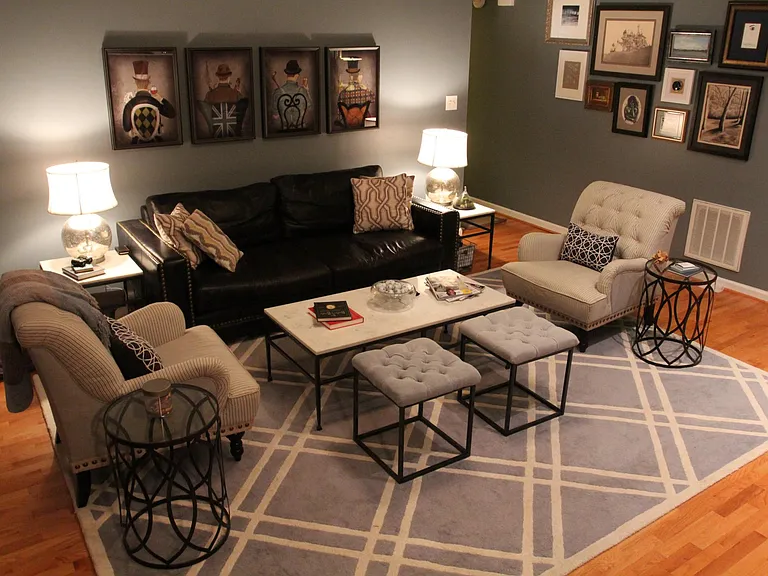 Vaulted-Ceiling Den