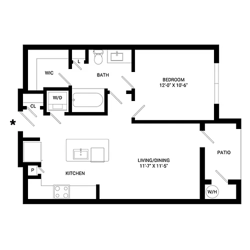 Floor plan Neches