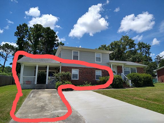Area in red is apartment