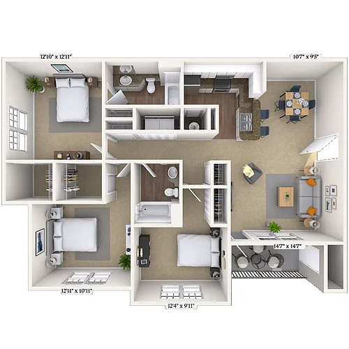 Floor plan 32A