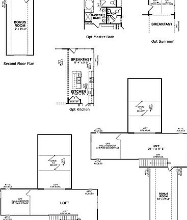 Second Floor Options