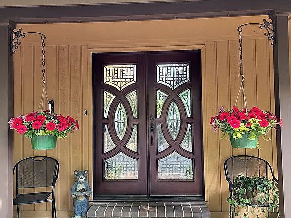 Front entrance of the home.