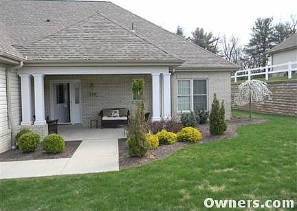 Front on house - also has rear extended por