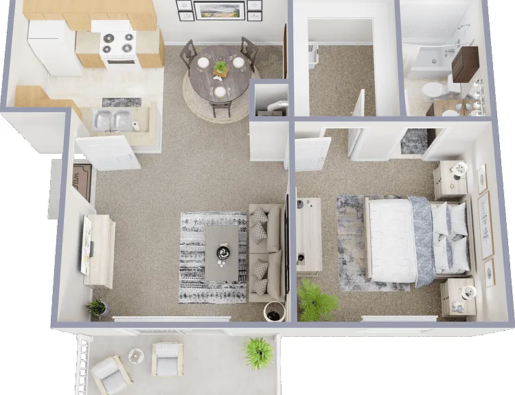 A1 Floorplan Diagram