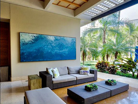 The Watermark reception area