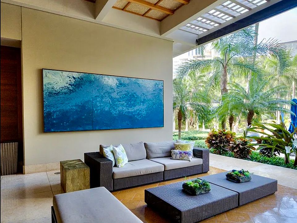 The Watermark reception area