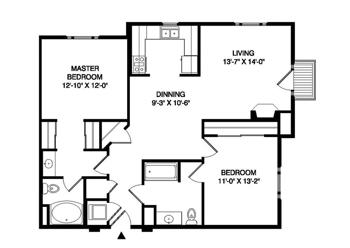 Floor plan B1