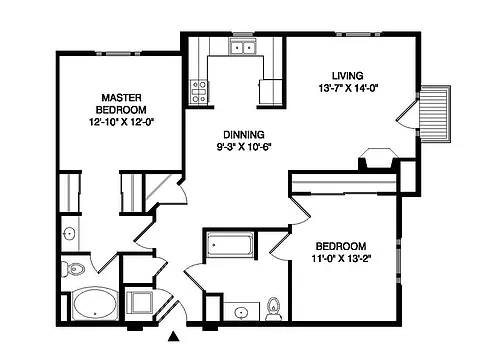 Floor plan B1