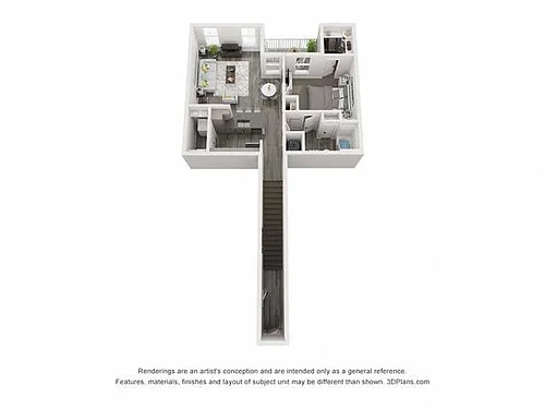 Floor plan Sapphire Townhome