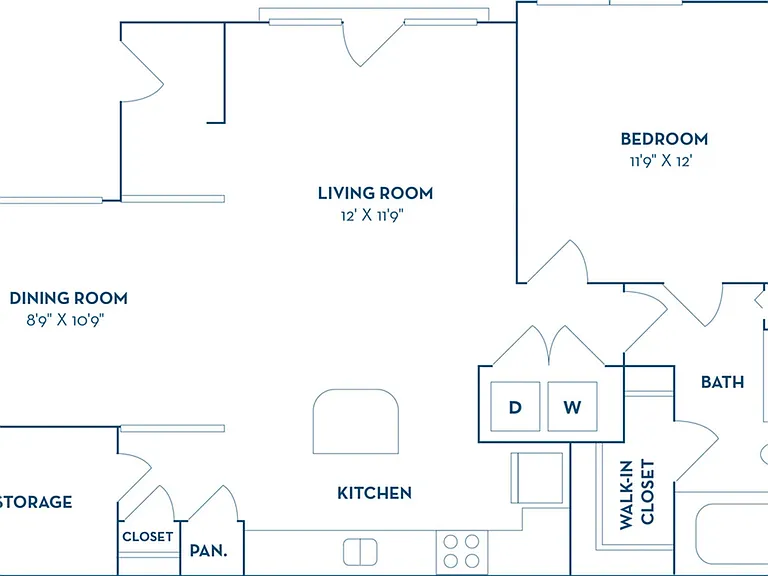 1 Bedroom | 1 Bath | 826 SF 1 Bedroom | 1 Bath | 826 SF