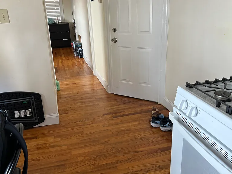 189 Tremont, Somerville, kitchen into living room