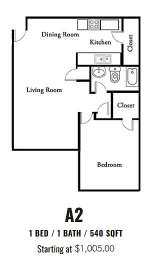 Floor plan A2
