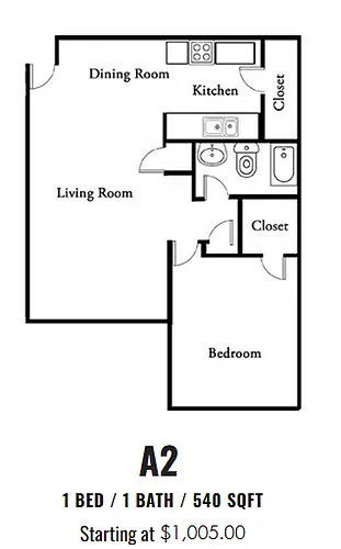 Floor plan A2