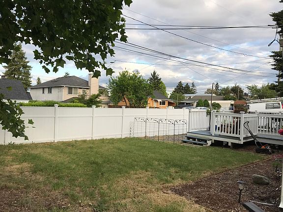 Front lawn looking toward deck