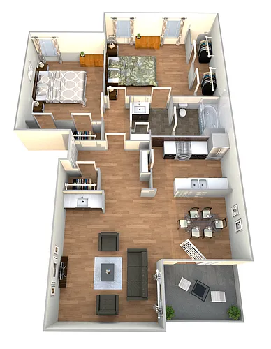 Floor plan Pacific