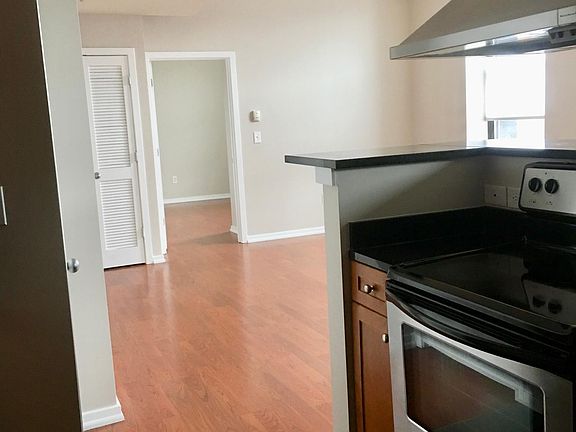 View from Kitchen to Bedroom 1