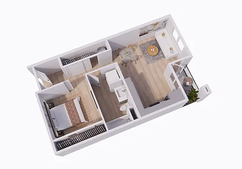 Floor plan X03 - X07