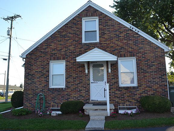 side of house with entrance
