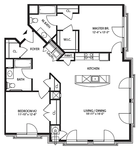 Floor plan B12