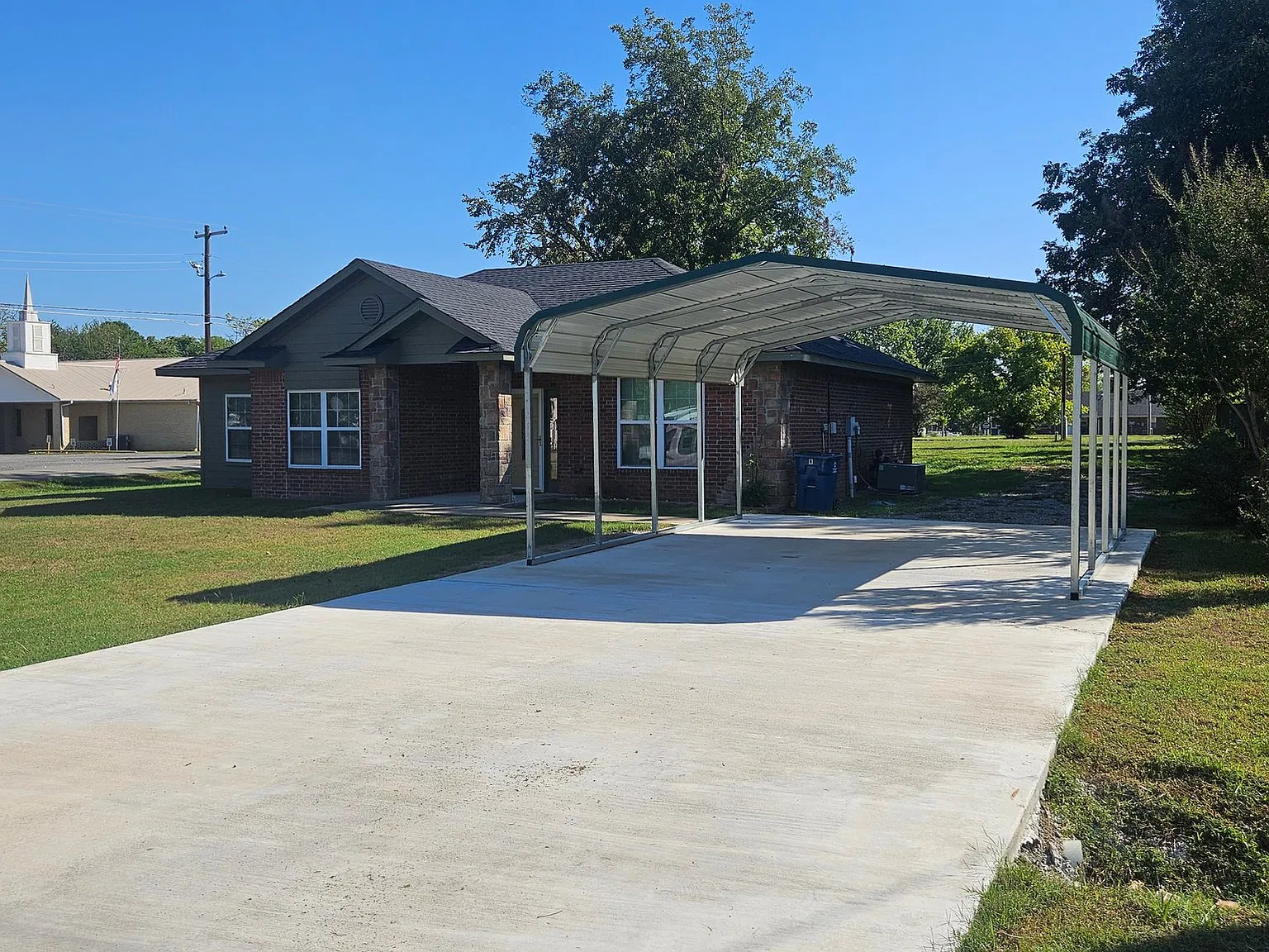 Storm Shelter inside charming 3BR, 2BA Single-Family Home in Krebs - Available Nov 2026, $1500/mo — Photo 2