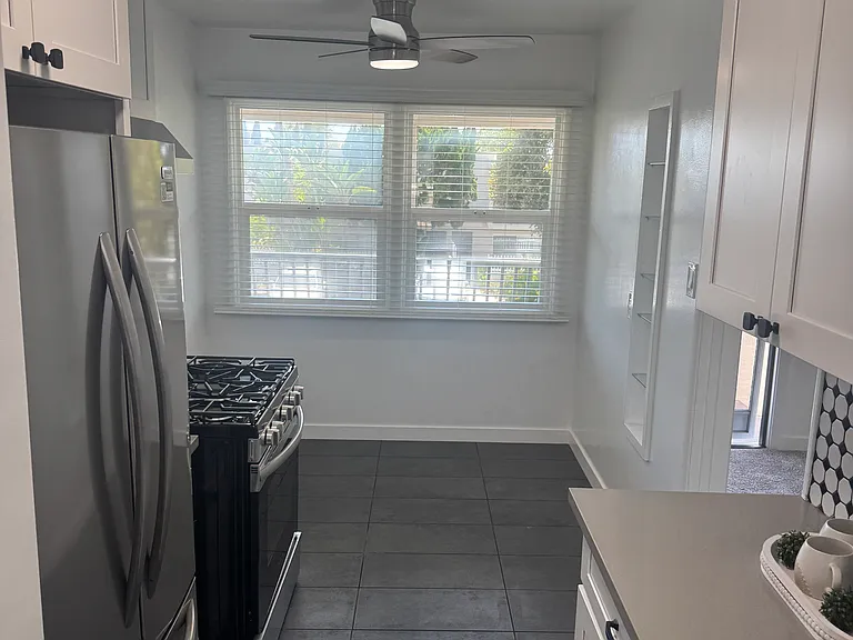 Room for small table in kitchen