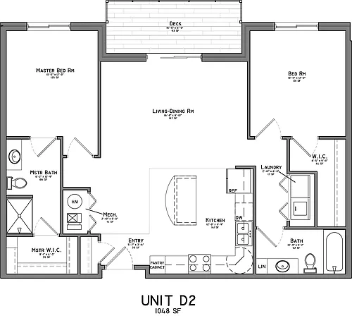 Floor plan Boulevard