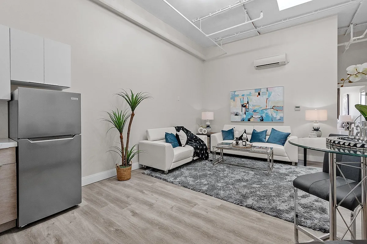 Sample Living Room - Sudbury Street Lofts
