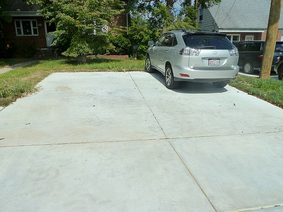 private parking space