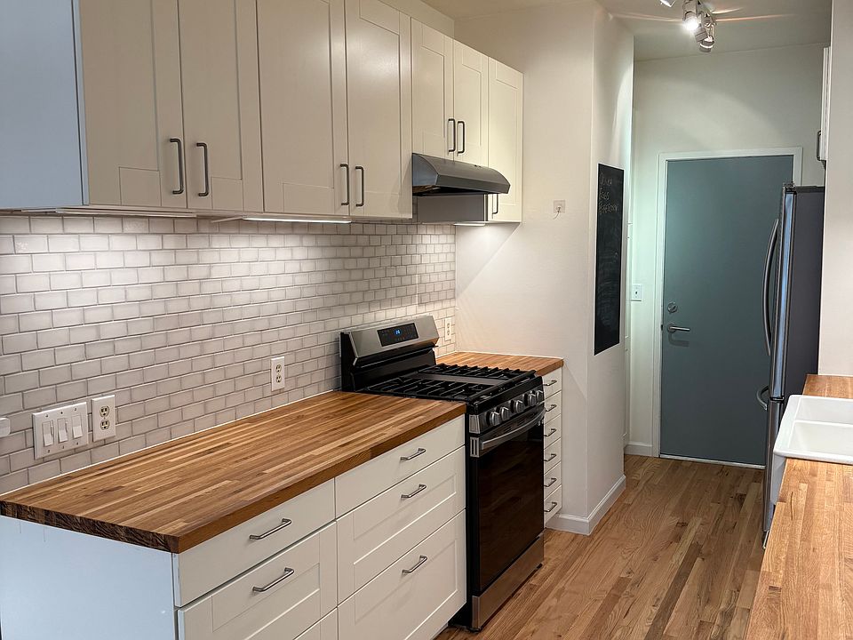 Kitchen with a Gas Stove