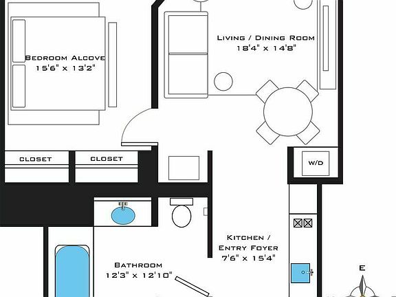 2nd image of 55 Wall St APT 728