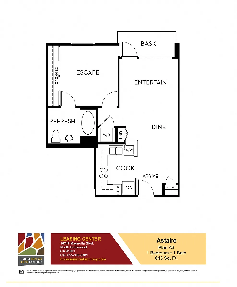 Floor plan Astaire