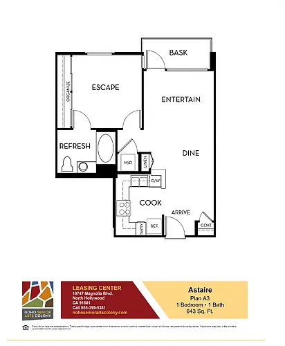 Floor plan Astaire