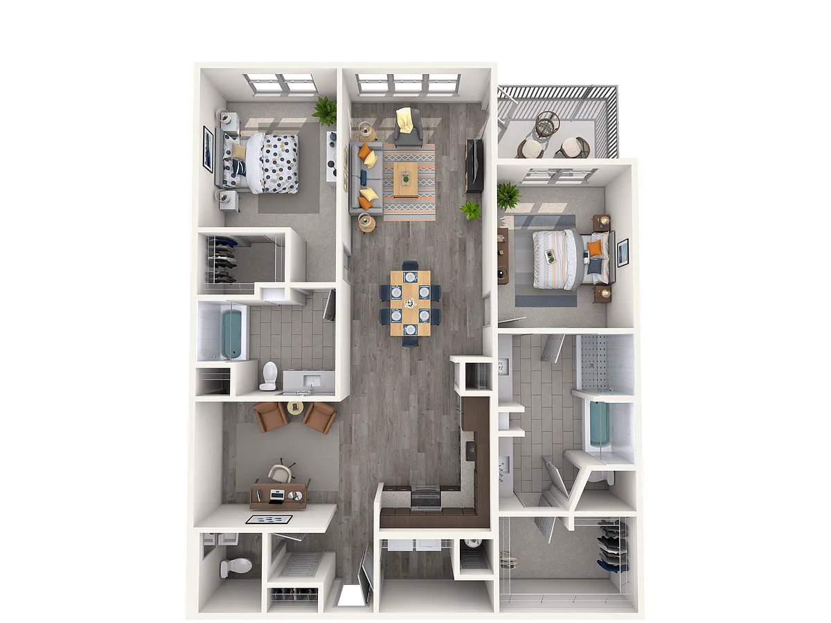 Floor plan Silk