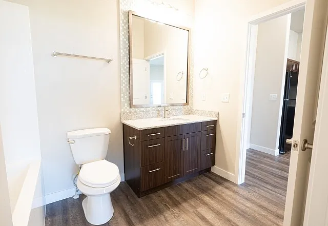 Bathroom with Modern Design Features Bathroom with Modern Design Features
