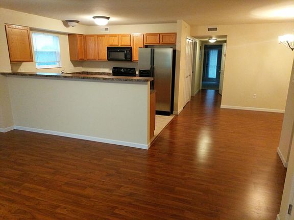 Living area looking into the unit