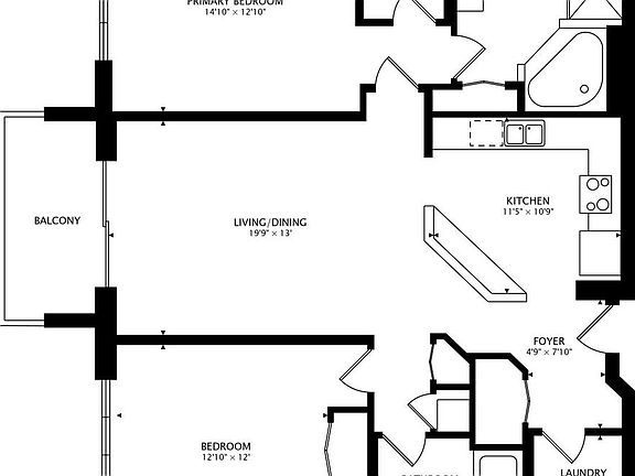 2nd image of 3401 N Carriageway Dr Unit 404