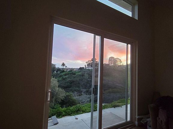 View from living room