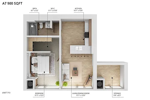 Floor plan A7
