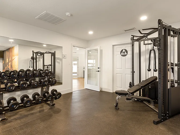 Lift, tone, and train in your community fitness center.