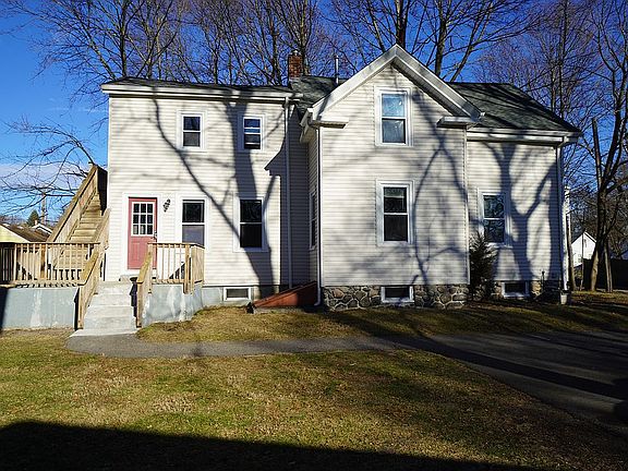 Left side of house