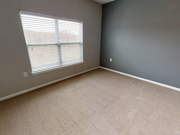 The second bedroom of The Walnut floor plan. The second bedroom of The Walnut floor plan.