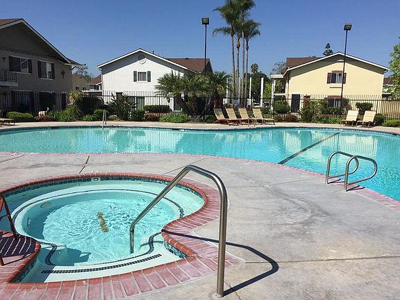 One of two beautiful pools in the complex