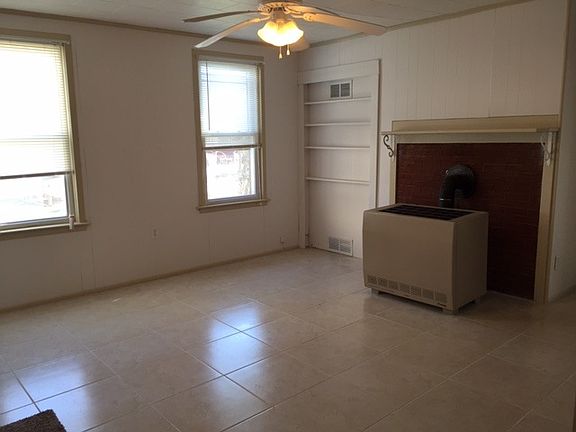 Spacious dining room connected to the kitchen. Clean look w
