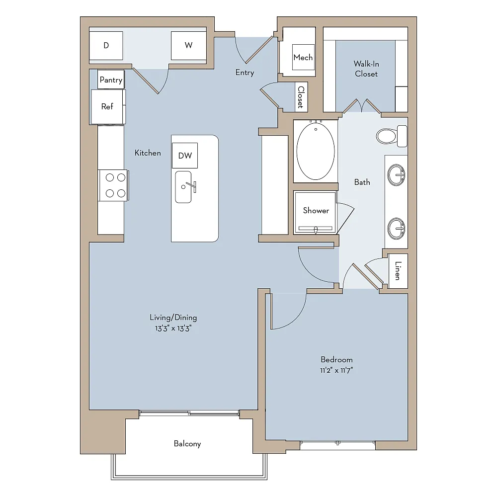 Floor plan Live Oak