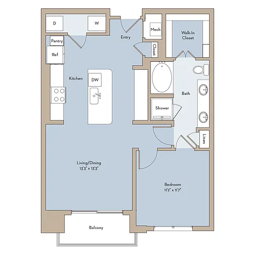 Floor plan Live Oak