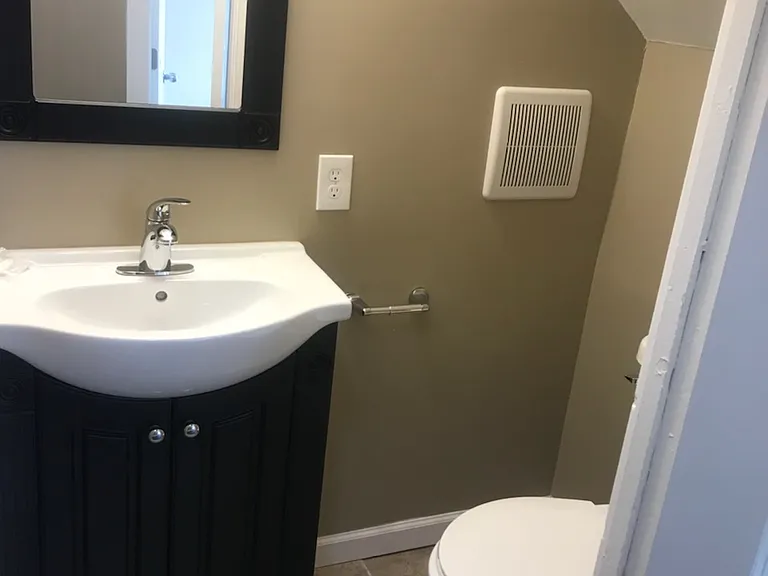 Upstairs restroom