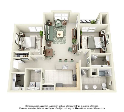 Floor plan B2