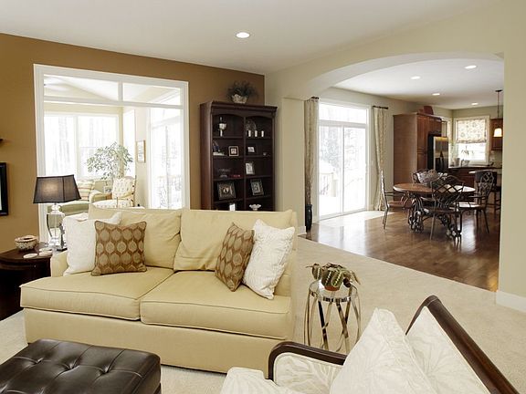 Living Room Toward Dining Area